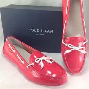 Cole Haan Grant LTE Pink Patent Leather Loafers